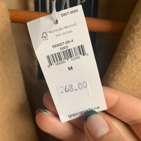 NWT - GAP Wool Coat - Picture 6 of 6